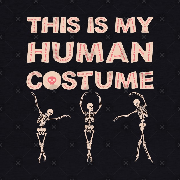 This is my human costume, i'm really a SKELETON by Myartstor 